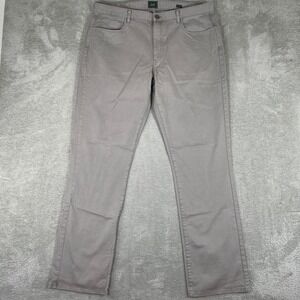 Bixby Nomad Pants Mens 32x34 Gray Straight Fit Stretch Casual